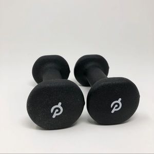 Peloton Weights 2lbs Pair Black